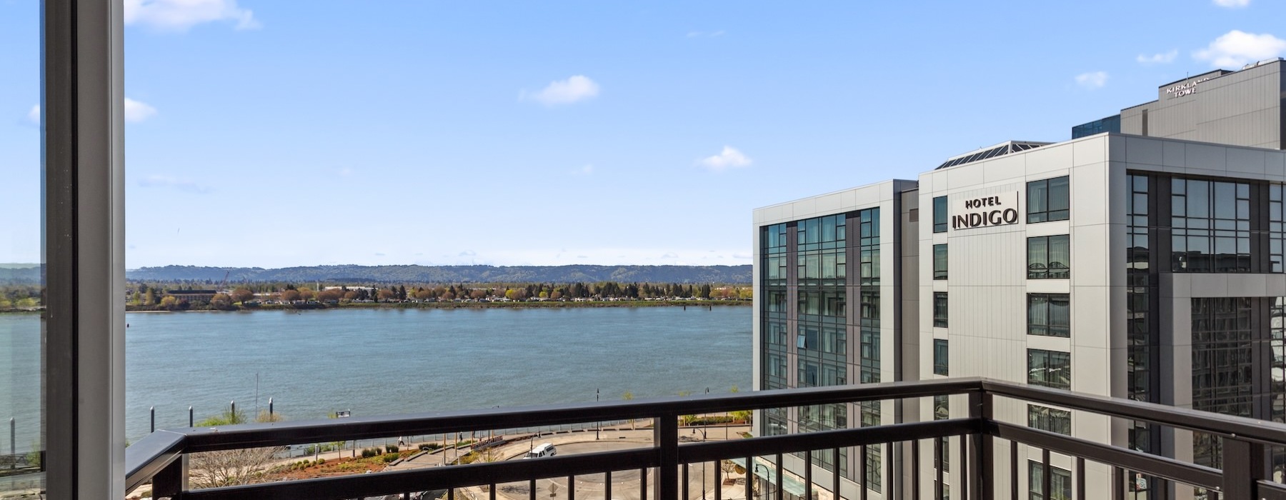 a balcony with a view
